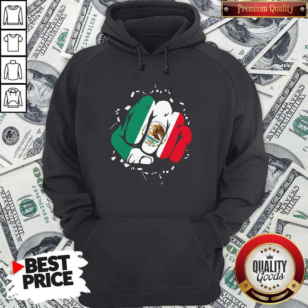 Pro Mexican Mexican Fist Punch Breakwall Flag Shirt - Image 5