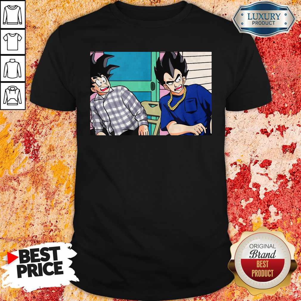 Pro Son Goku And Vegeta Daaamn Meme Shirt