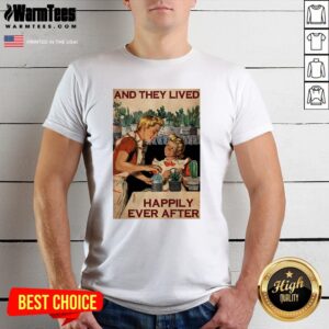 Pro Succulent Mom And Daughter And They Lived Happily Ever After Poster Shirt