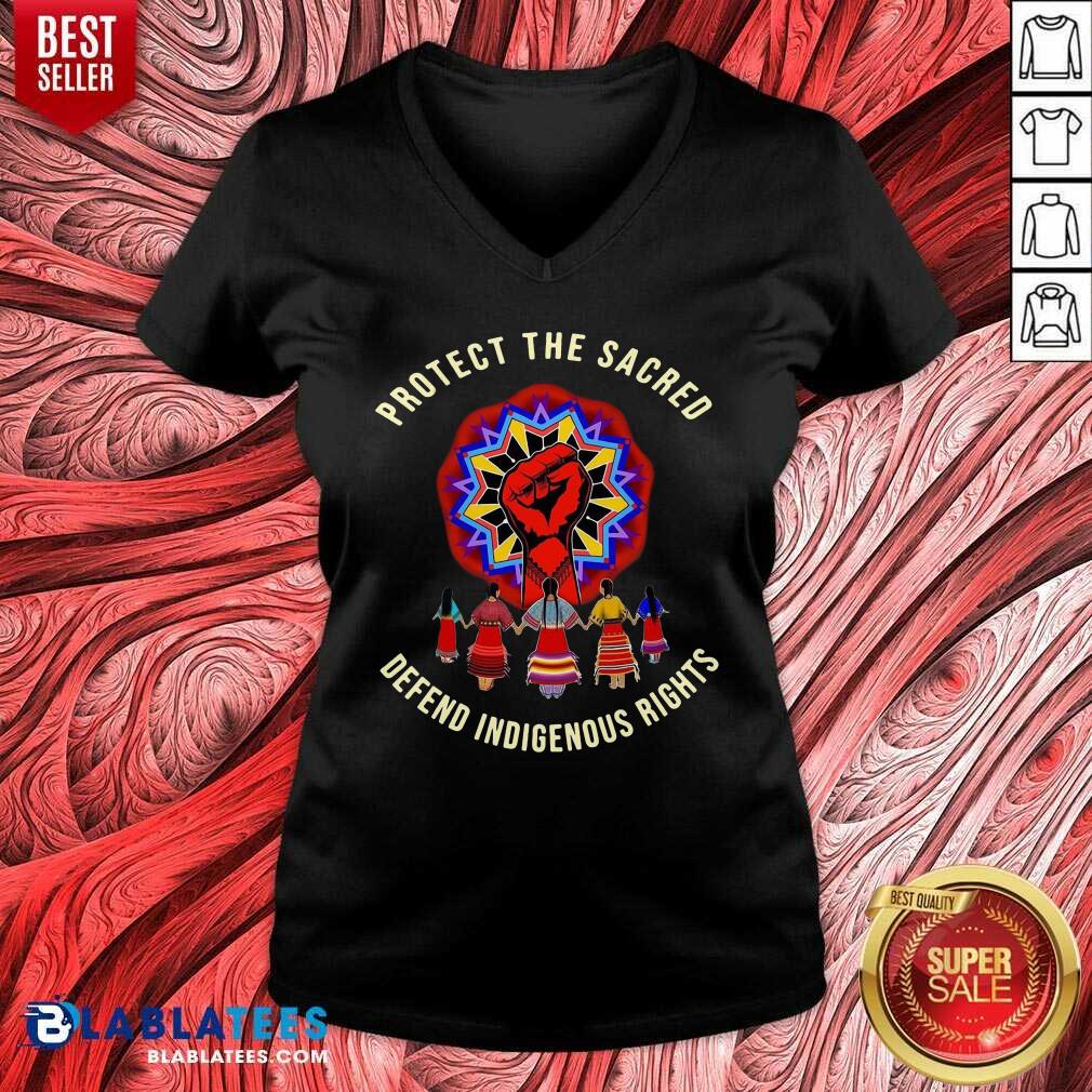 Protect The Sacred Defend Indigenous Rights Shirt - Image 3