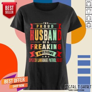 Alternative view of Proud Husband Of A Freaking Vintage Shirt