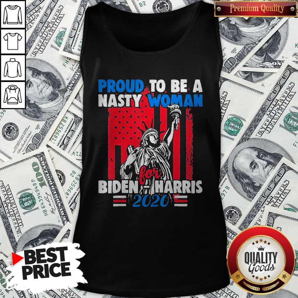 Proud To Be Nasty Woman For Biden Harris Shirt - Image 3