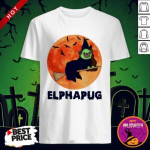 Pug Elphapug Halloween Shirt By T-shirt