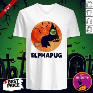 Alternative view of Pug Elphapug Halloween Shirt By T-shirt