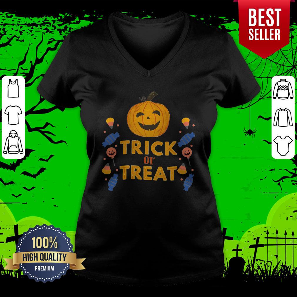 Pumpkin Party Trick Or Treat Happy Halloween Shirt - Image 4