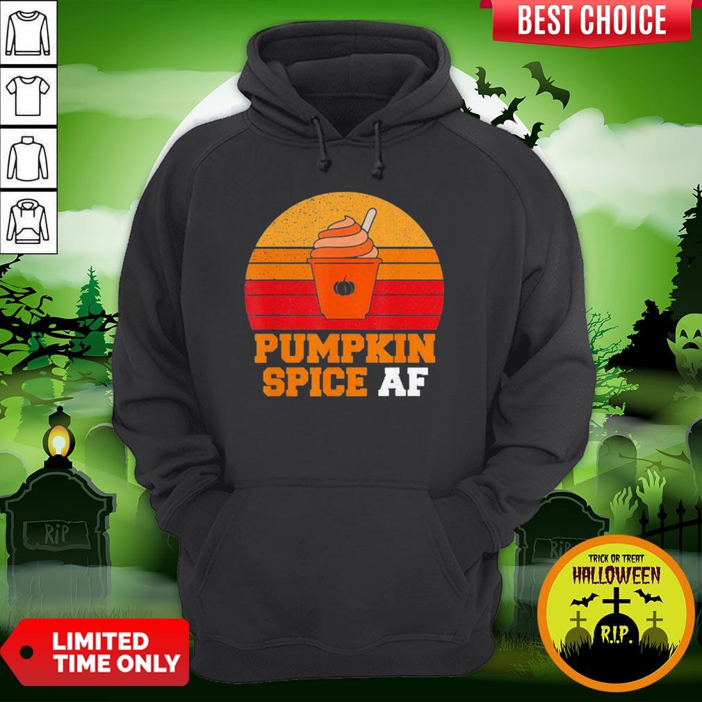 Pumpkin Spice Af Funny Men Husband Halloween Gift Vintage Shirt - Image 5