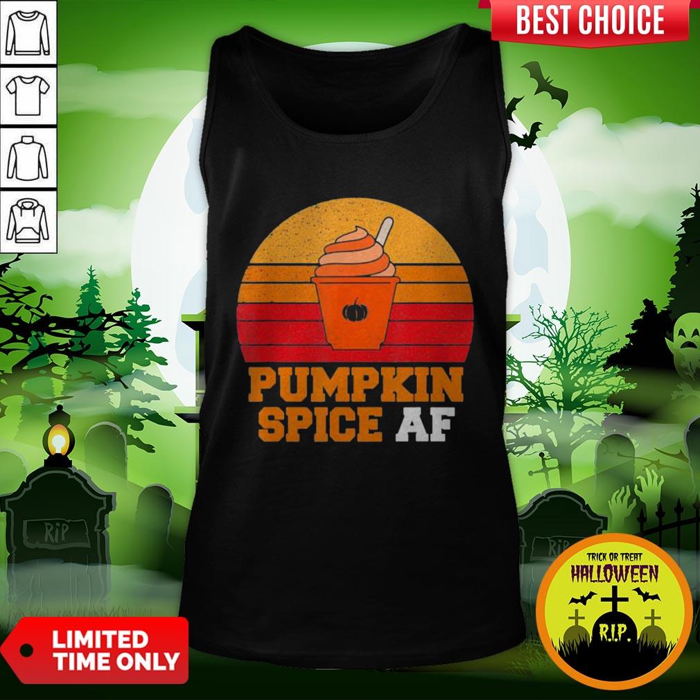 Pumpkin Spice Af Funny Men Husband Halloween Gift Vintage Shirt - Image 3