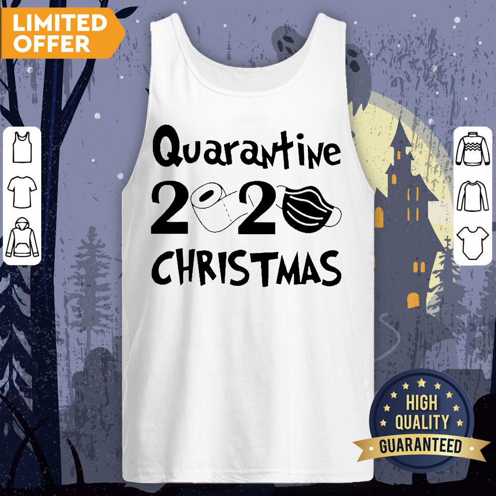 Quarantine 2020 Covid Christmas Shirt - Image 2