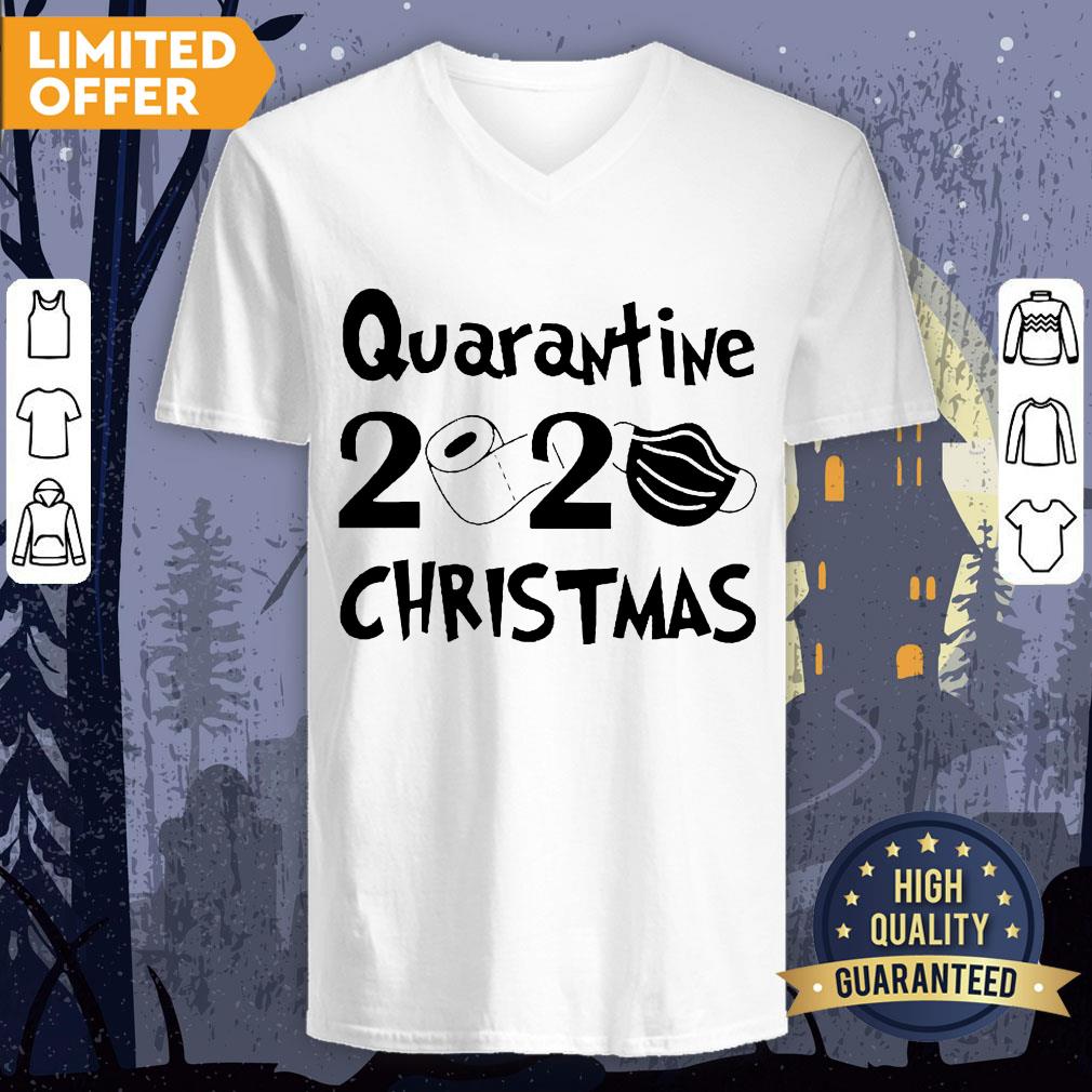 Quarantine 2020 Covid Christmas Shirt - Image 3