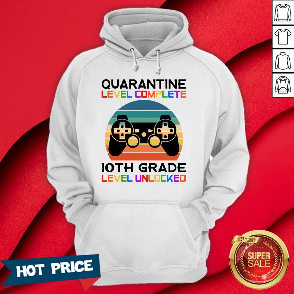 Quarantine Lever 10th Grade Unlocked School Vintage Gift T-Shirt - Image 5