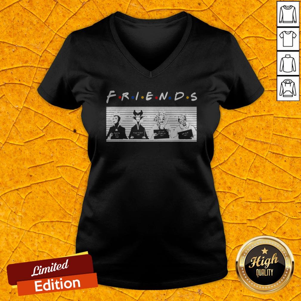 Queen Evil Maleficent De Vil Cruella Ursula Friend Halloween Shirt - Image 4