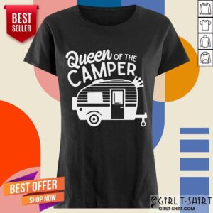 Alternative view of Queen Of The Camper Shirt