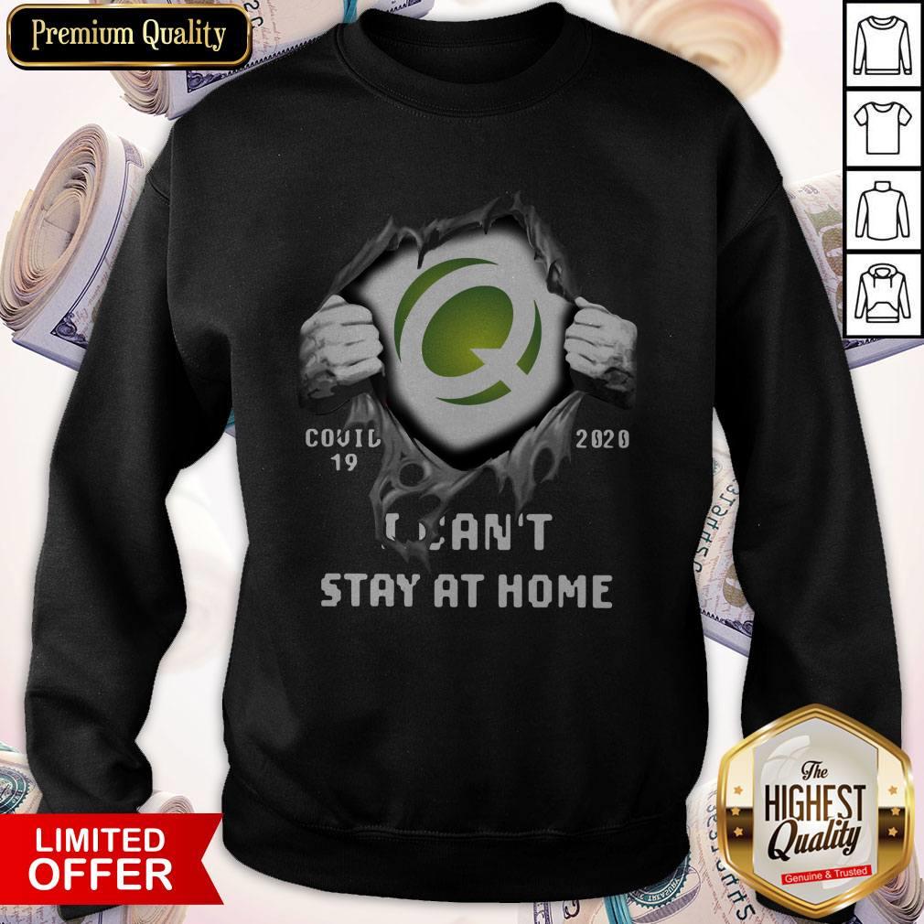 Quest Diagnostics Inside Me Covid-19 2020 I Can't Stay At Home Shirt - Image 5