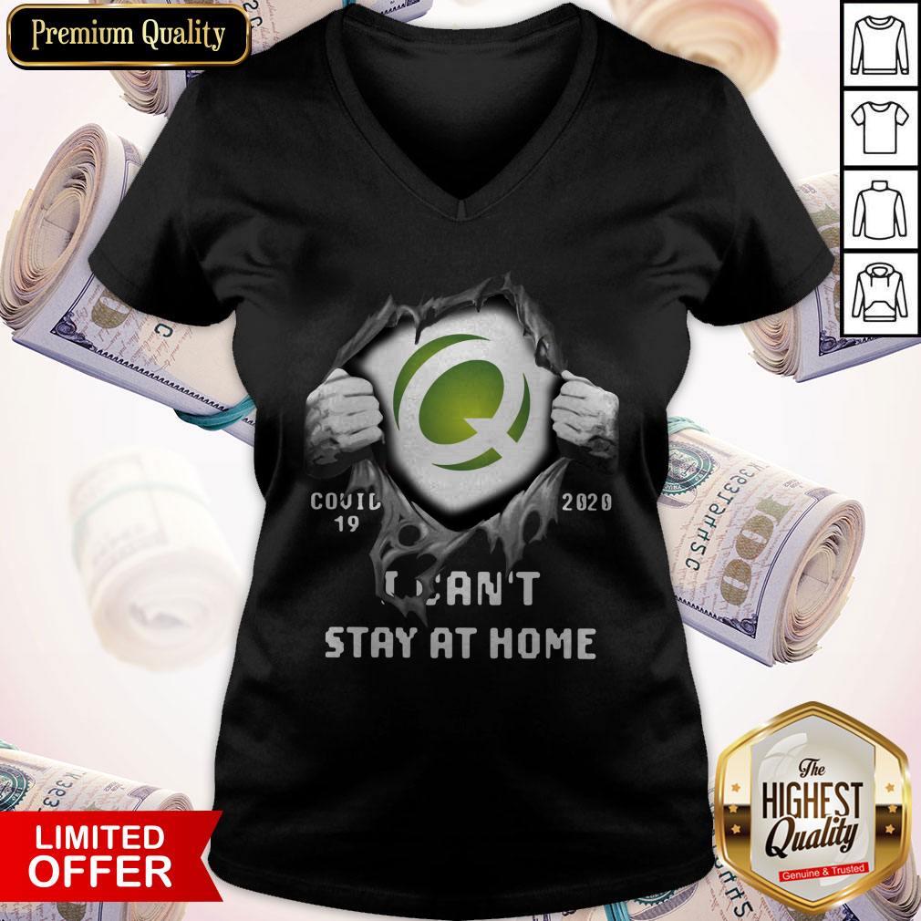 Quest Diagnostics Inside Me Covid-19 2020 I Can't Stay At Home Shirt - Image 2