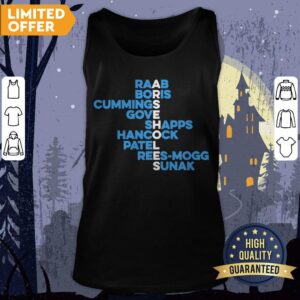 Alternative view of Raab Boris Cummings Gove Shapps Hancock Patel Reesmogg Sunak Shirt
