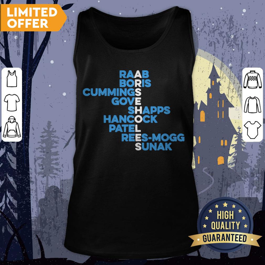 Raab Boris Cummings Gove Shapps Hancock Patel Reesmogg Sunak Shirt - Image 2