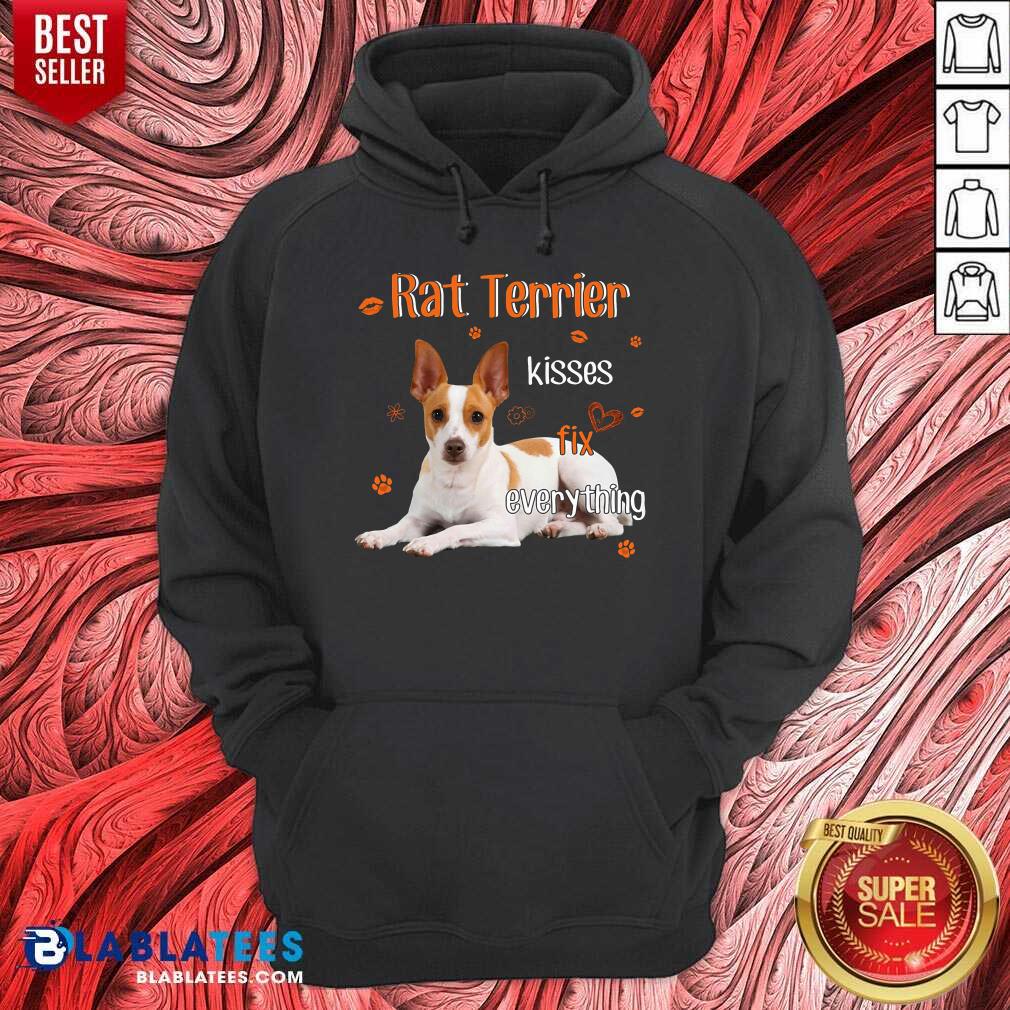 Rat Terrier Kisses Fix Everything Shirt - Image 5