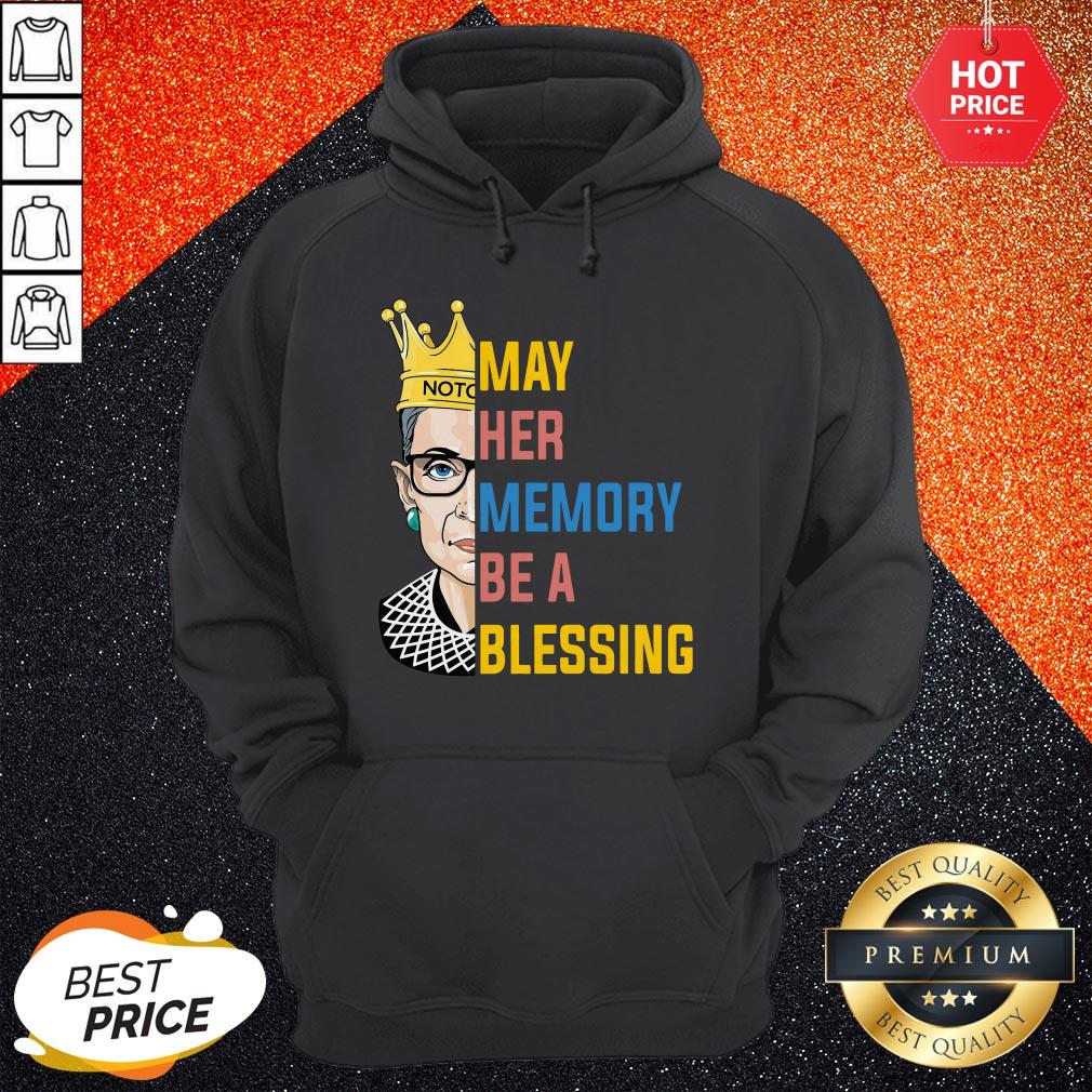 RBG Ruth Bader Ginsburg May Her Memory Be A Blessing Shirt - Image 5
