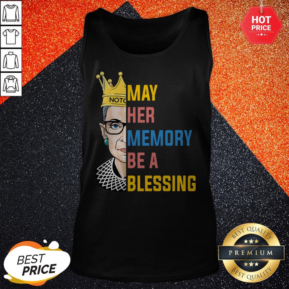 RBG Ruth Bader Ginsburg May Her Memory Be A Blessing Shirt - Image 3