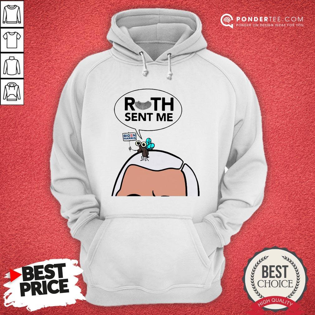 Rbg Ruth Sent Me Fly Mike Pence Biden Harris Shirt - Image 5
