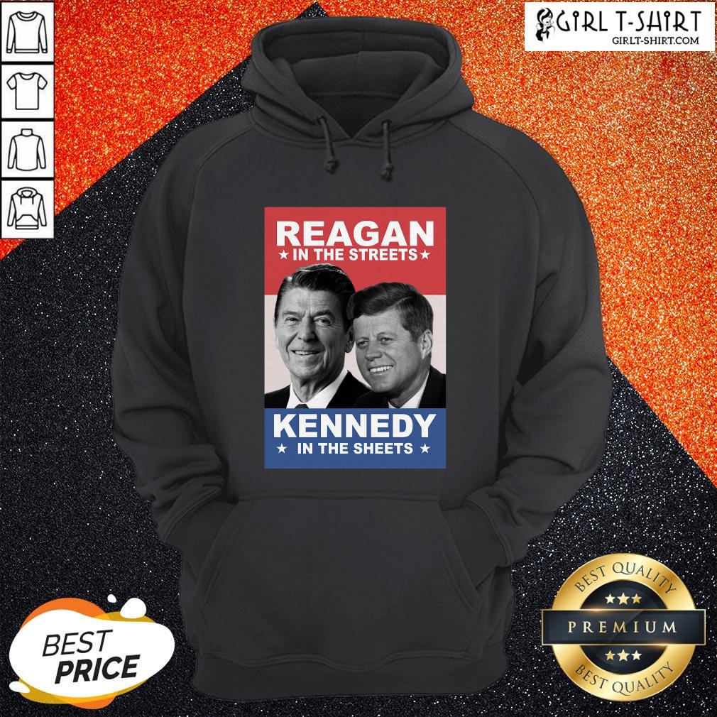 Reagan In The Streets Kennedy In The Sheets Shirt - Image 5