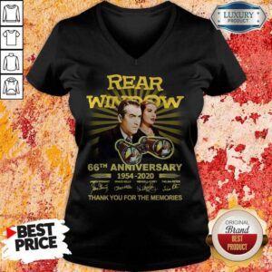Alternative view of Rear Window 66th Anniversary 1954 2020 Thank You For The Memories Signatures Shirt