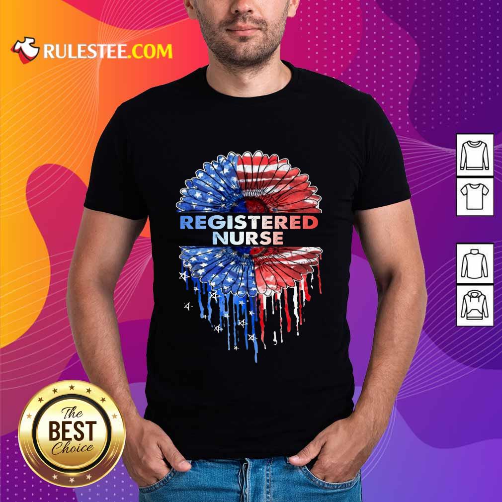 Registered Nurse American Flag Shirt