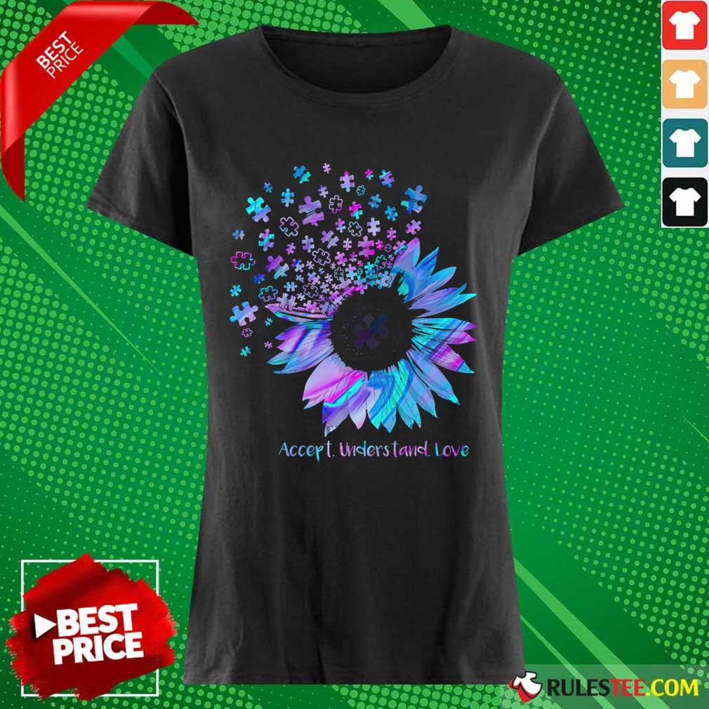 Relaxed Sunflower Accept Understand Shirt - Image 2