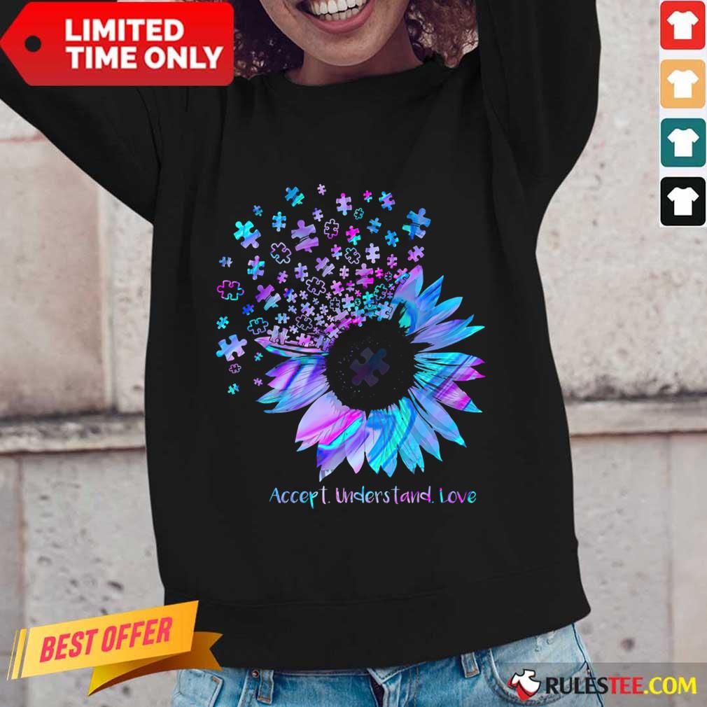 Relaxed Sunflower Accept Understand Shirt - Image 5