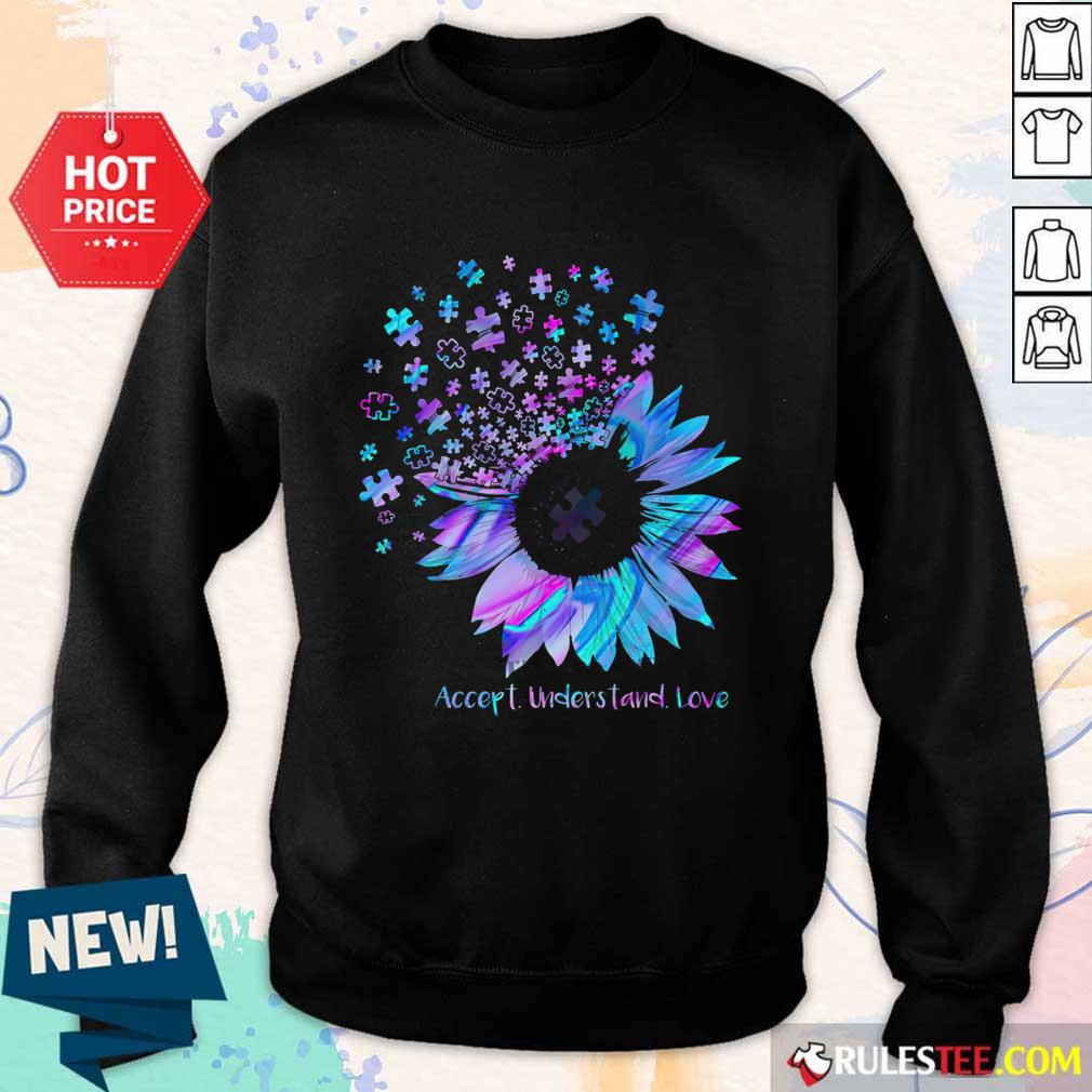 Relaxed Sunflower Accept Understand Shirt - Image 4