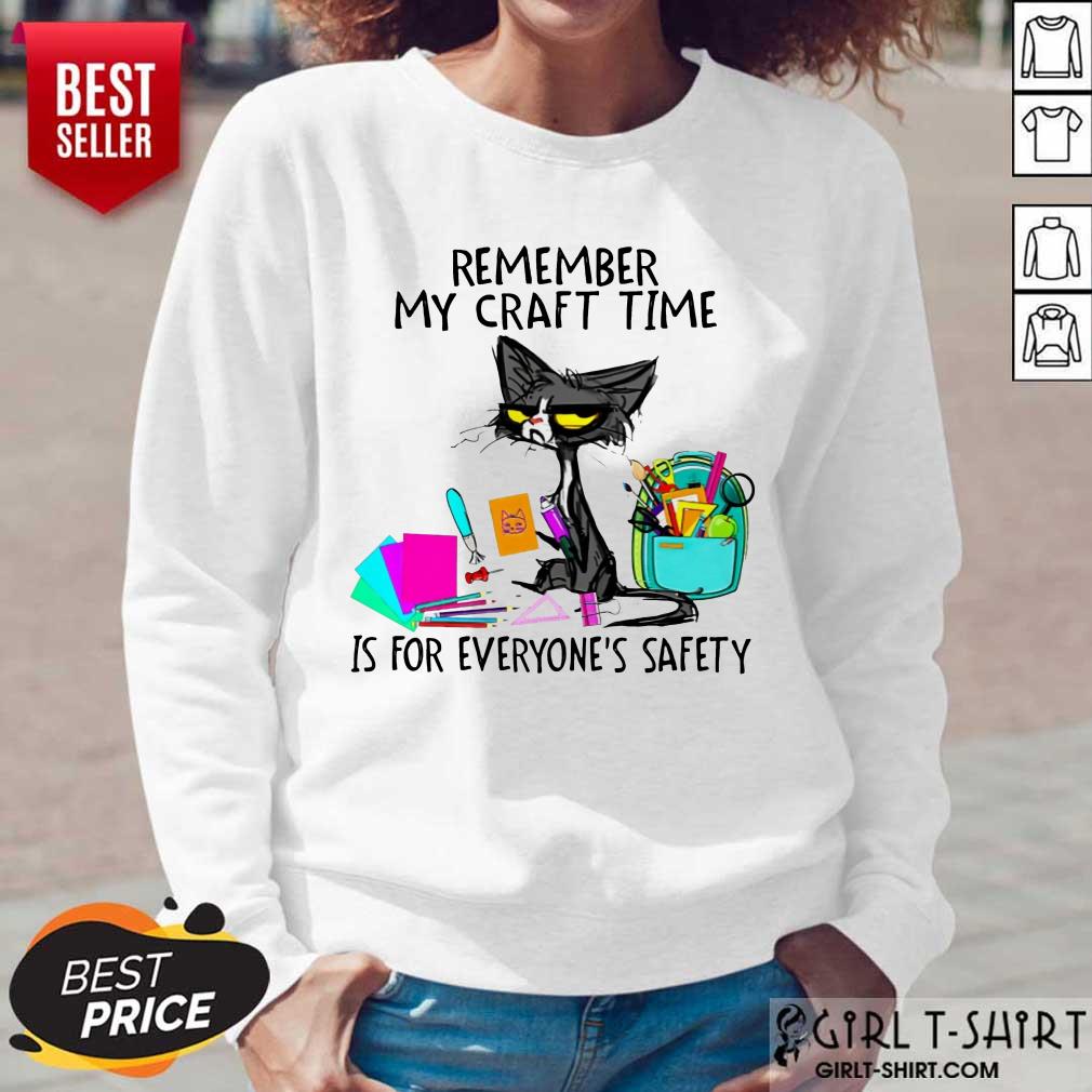 Remember My Craft Time Cat Shirt - Image 5