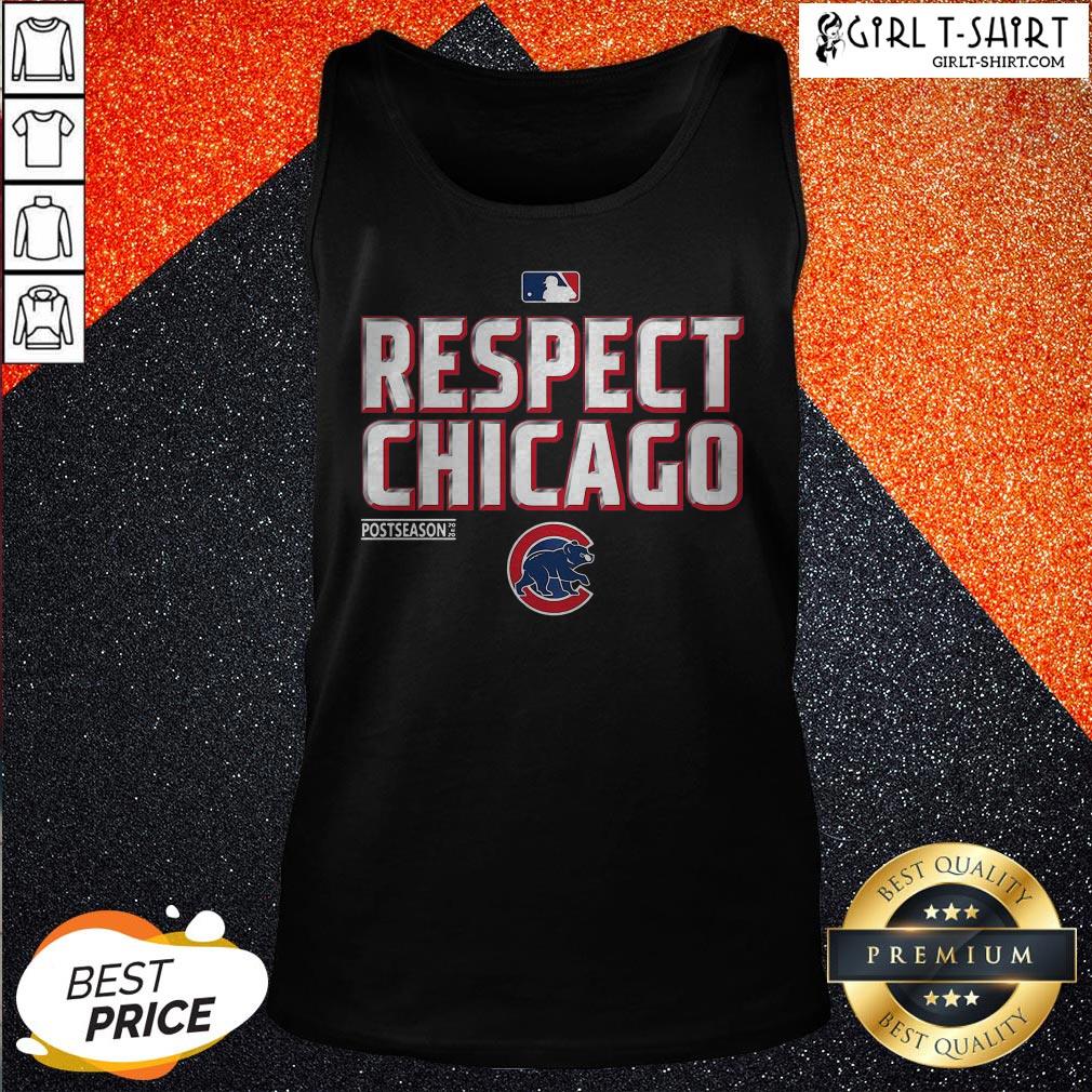 Respect Chicago Cubs Postseason 2020 Shirt - Image 3