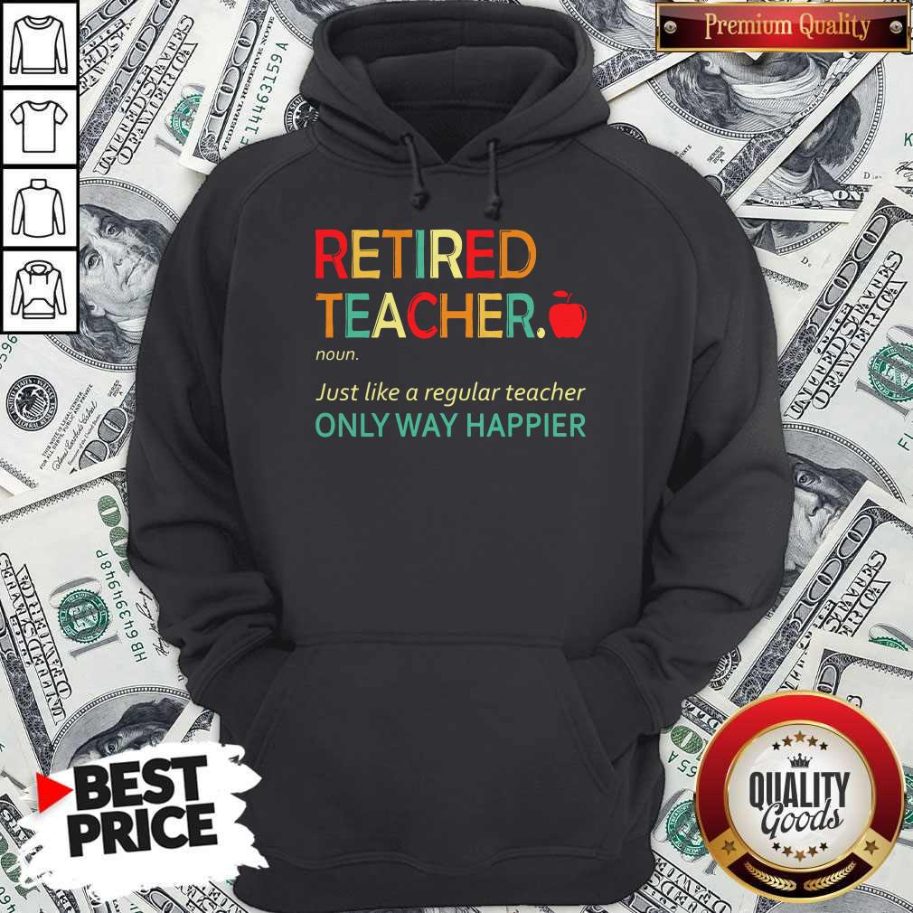 Retired Teacher Definition Shirt - Image 2