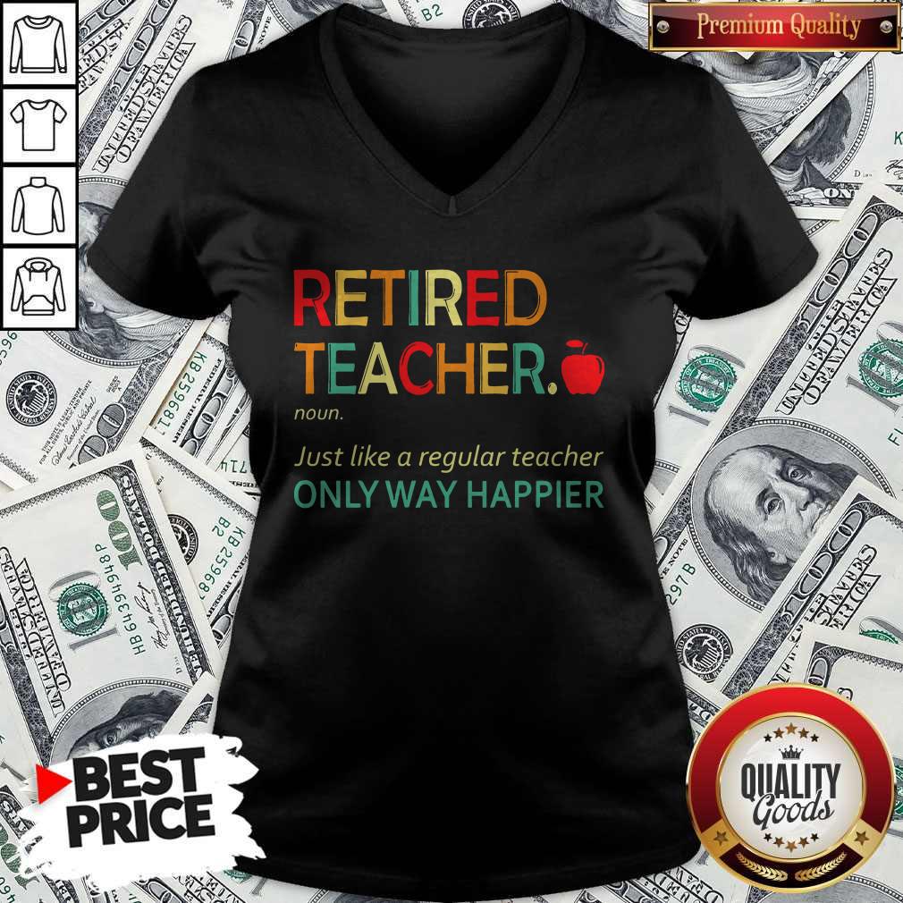 Retired Teacher Definition Shirt - Image 3