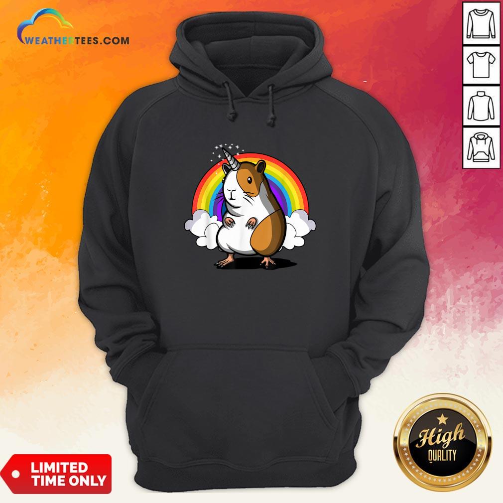 Right Guinea Unipig Rainbow Colors Shirt - Image 5