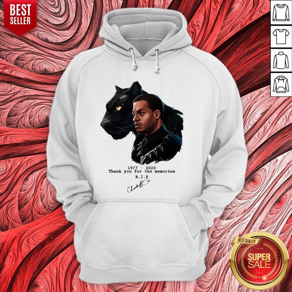 RIP Black Panther's Chadwick Boseman 1977 2020 Shirt - Image 2