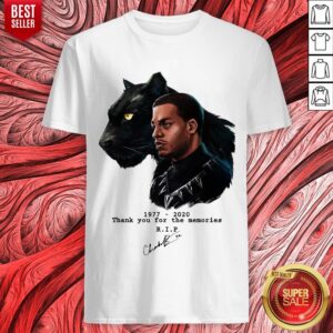 RIP Black Panther's Chadwick Boseman 1977 2020 Shirt