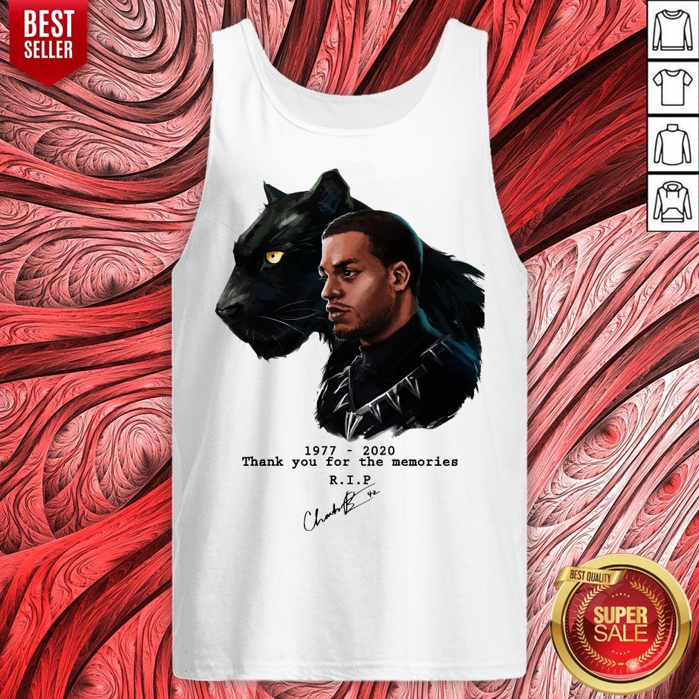 RIP Black Panther's Chadwick Boseman 1977 2020 Shirt - Image 4