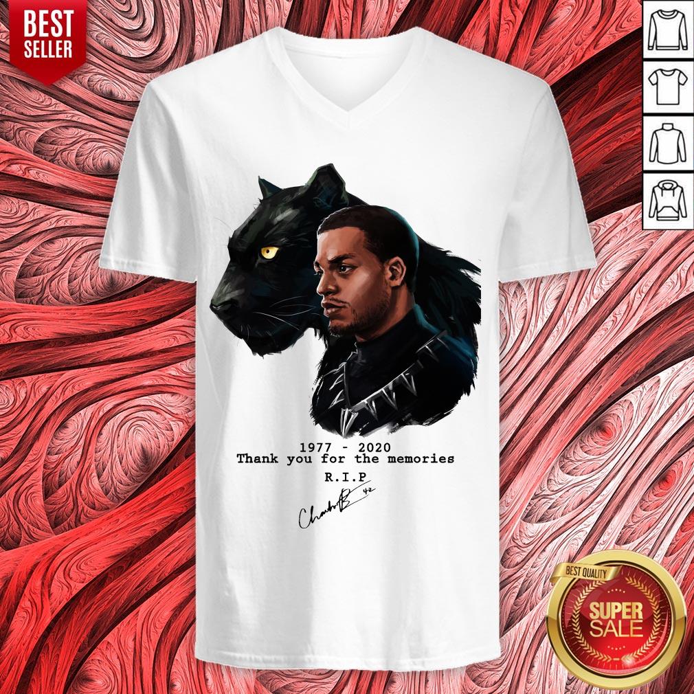 RIP Black Panther's Chadwick Boseman 1977 2020 Shirt - Image 5