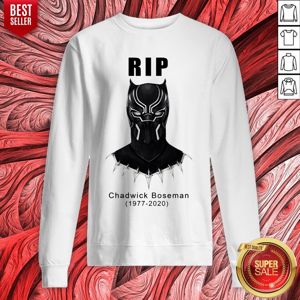 RIP Chadwick Boseman 1977-2020 Black Panther Shirt - Image 3