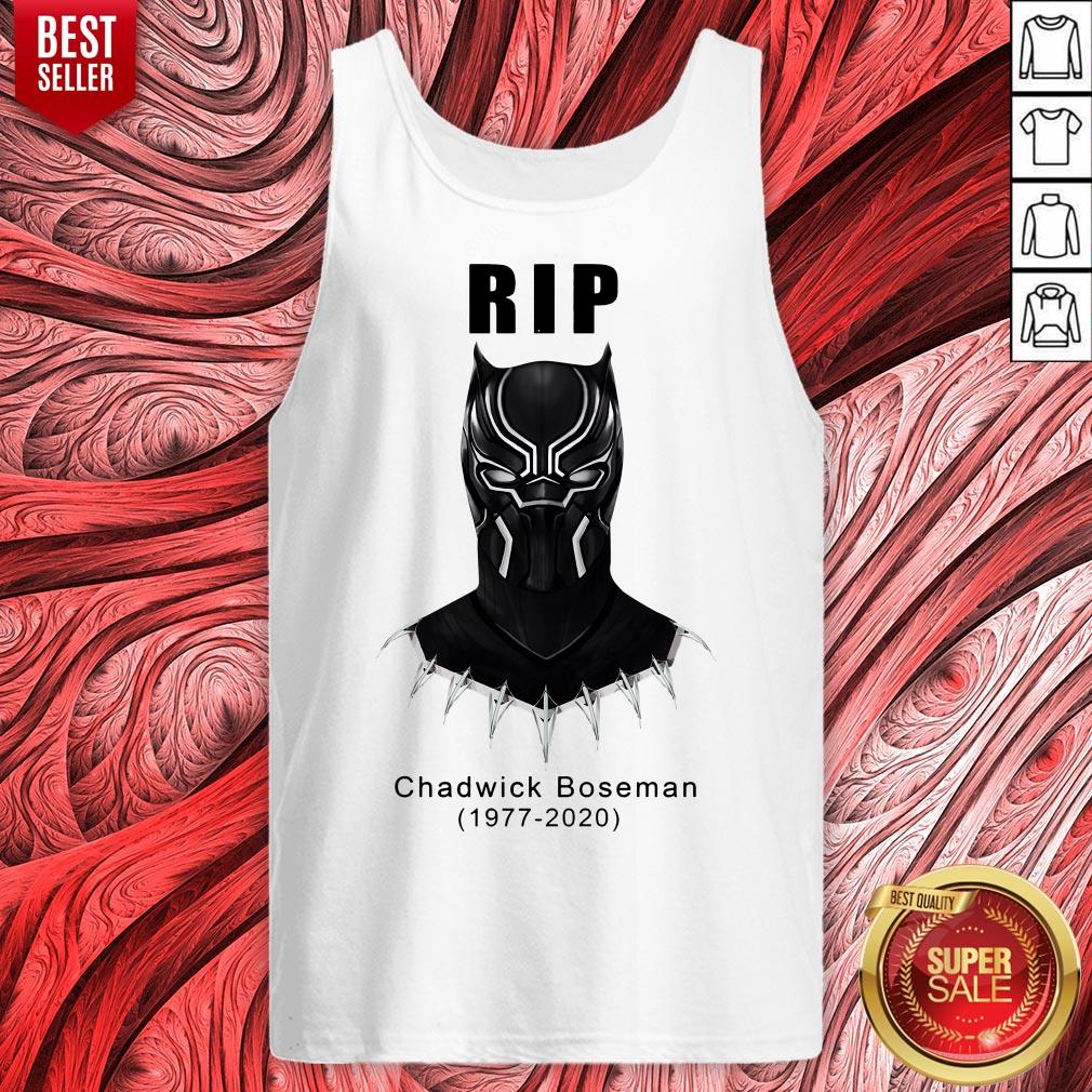 RIP Chadwick Boseman 1977-2020 Black Panther Shirt - Image 4