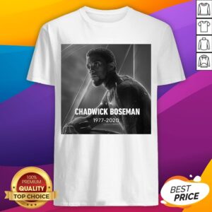 Rip Chadwick Boseman Black Panther 1977 2020 Thank You For The Memories Signature Shirt
