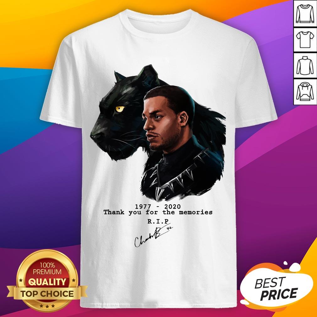RIP Chadwick Boseman Black Panther's Actor Passes At 43 Shirt