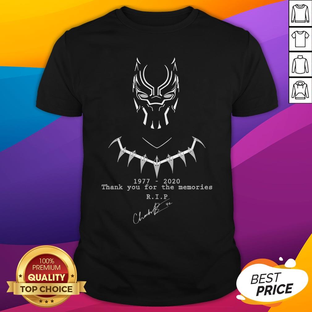Rip Chadwick Boseman R.I.P To The Black Panther Wakanda Forever Shirt