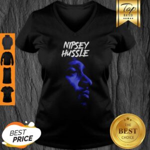 Alternative view of Rip Crenshaw Rest In Peace Rapper Nipsey Hussle Face Shirt