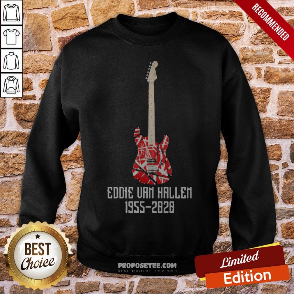 RIP Eddie Van Halen 1955-2020 Legend Shirt - Image 4