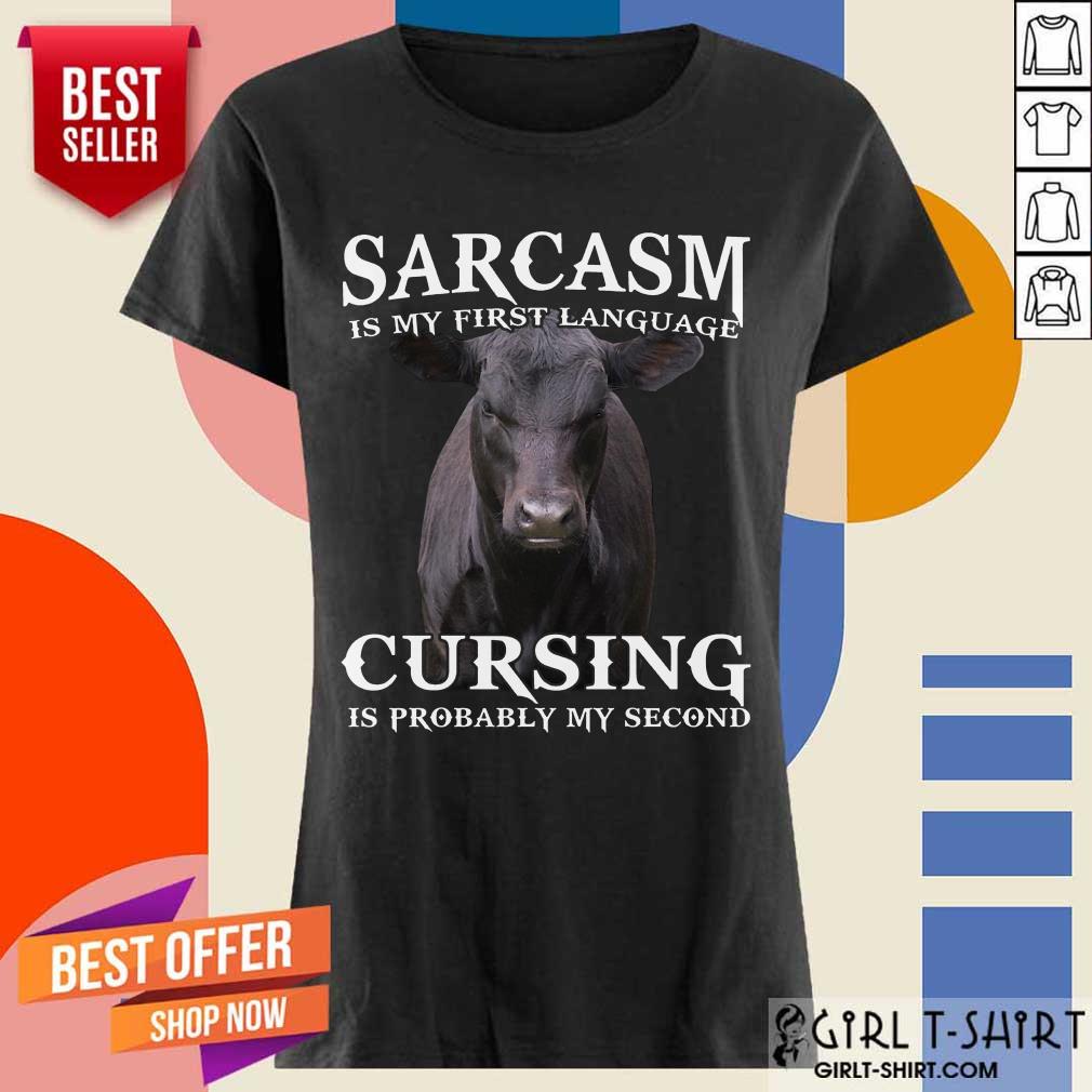 Sarcasm And Cursing Shirt - Image 2