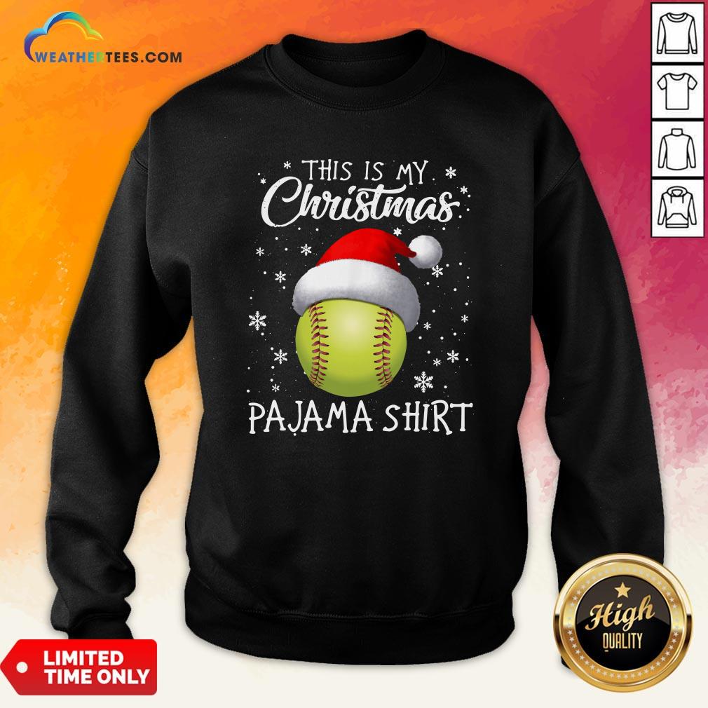 Save This Is My Christmas Baseball Pajama Shirt - Image 4