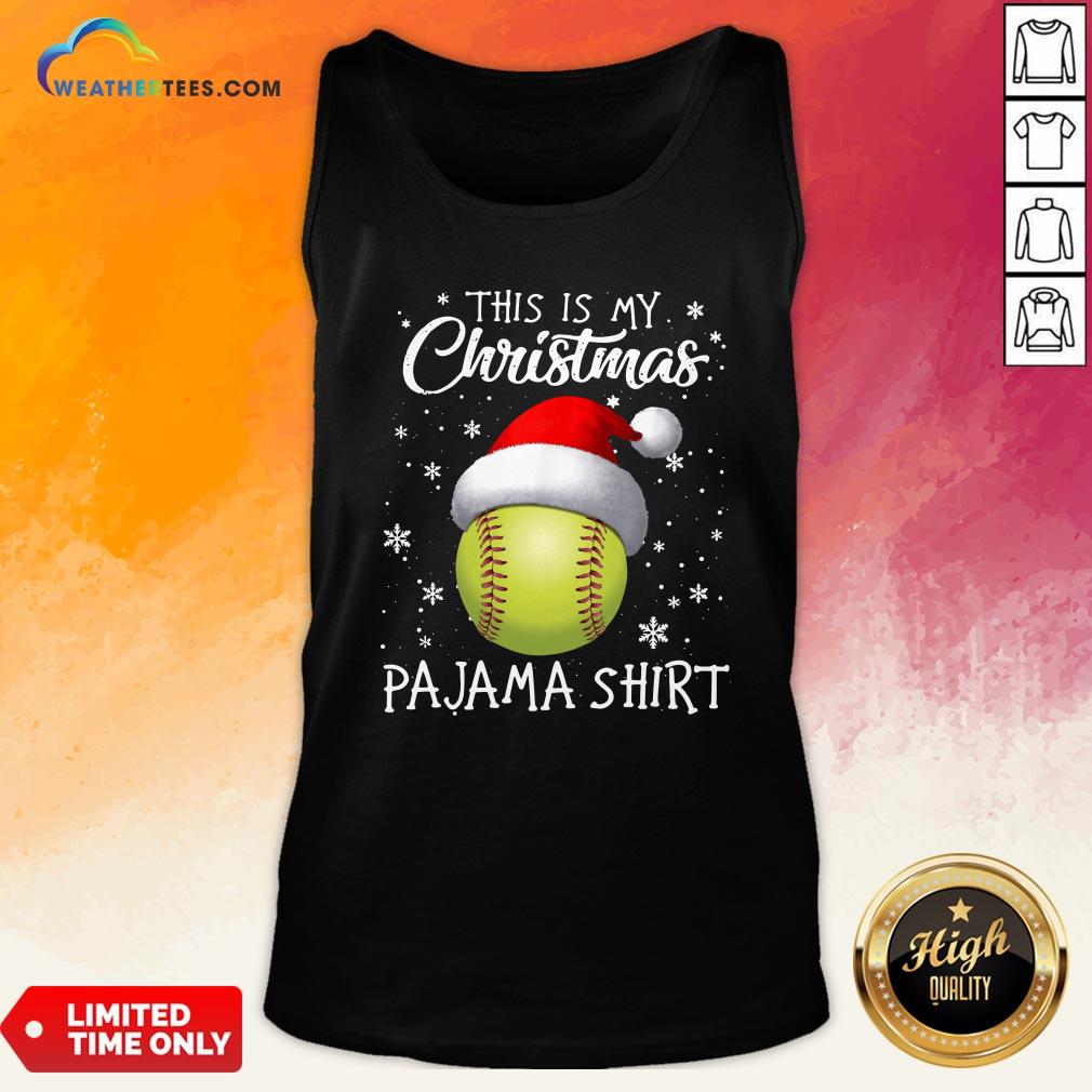 Save This Is My Christmas Baseball Pajama Shirt - Image 3