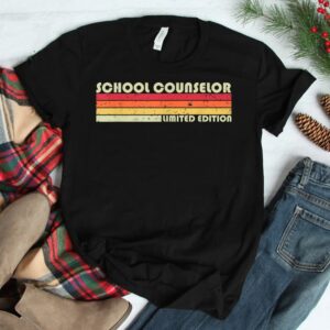 School Counselor Funny Job Title Profession Birthday Worker Shirt